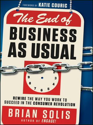 cover image of The End of Business As Usual